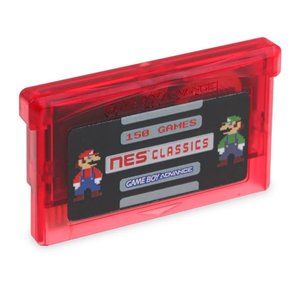 150 in 1 NES Retro Games For Gameboy Advance SP Classic